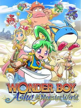 Wonder Boy: Asha in Monster World Game Cover Artwork