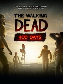 The Walking Dead: 400 Days Game Cover Artwork