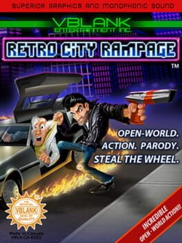 Retro City Rampage Game Cover Artwork