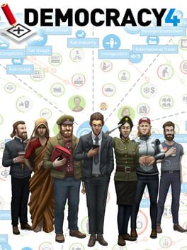 Democracy 4 Game Cover Artwork