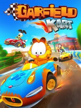Garfield Kart Game Cover Artwork