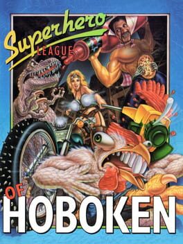 Superhero League of Hoboken Game Cover Artwork