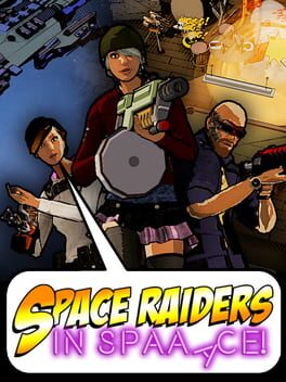Space Raiders in Space Game Cover Artwork