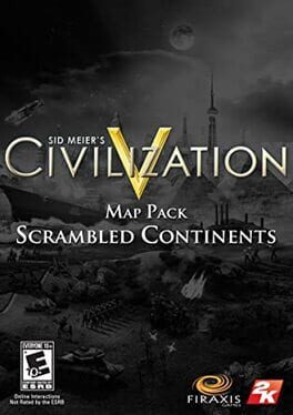 Civilization V: Scrambled Continents Game Cover Artwork