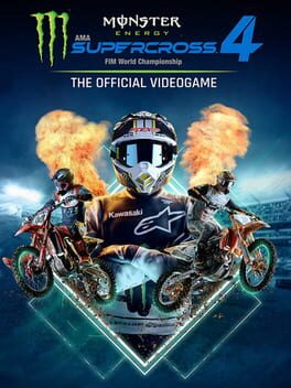 Monster Energy Supercross: The Official Videogame 4 Game Cover Artwork