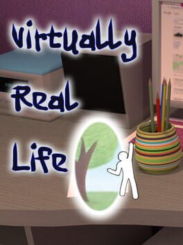 Virtually Real Life Game Cover Artwork