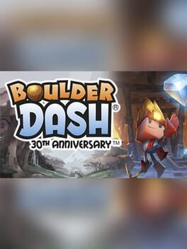 Boulder Dash: 30th Anniversary Game Cover Artwork