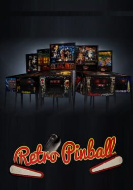 Retro Pinball Game Cover Artwork