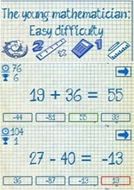 The young mathematician: Easy difficulty Game Cover Artwork