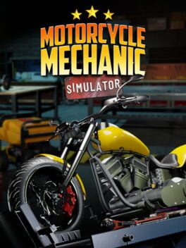 Motorcycle Mechanic Simulator 2021 Game Cover Artwork