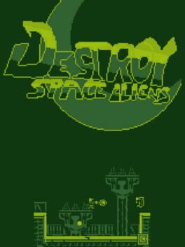 Destroy Space Aliens Game Cover Artwork