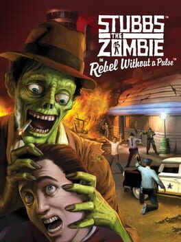 Stubbs the Zombie in Rebel Without a Pulse Game Cover Artwork