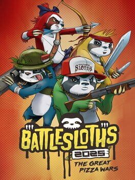 BATTLESLOTHS 2025: The Great Pizza Wars Game Cover Artwork