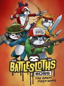 Battlesloths 2025: The Great Pizza Wars Game Cover Artwork