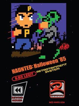 HAUNTED: Halloween '85 Game Cover Artwork