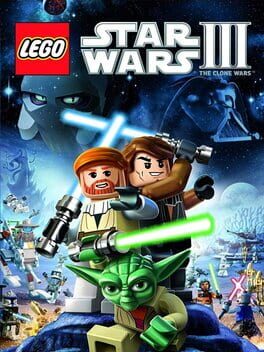 LEGO Star Wars III: The Clone Wars Game Cover Artwork