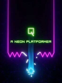 Q - A Neon Platformer Game Cover Artwork