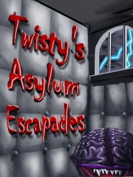 Twisty's Asylum Escapades Game Cover Artwork