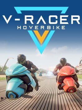 V-Racer Hoverbike Game Cover Artwork