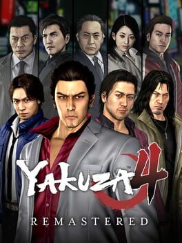 Yakuza 4 Remastered Game Cover Artwork
