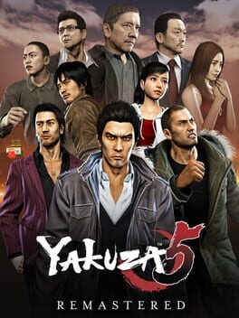 Yakuza 5 Remastered Game Cover Artwork