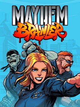 Mayhem Brawler Game Cover Artwork