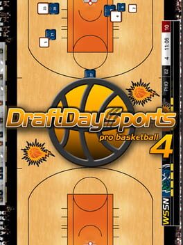 Draft Day Sports Pro Basketball 4 Game Cover Artwork