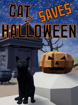 Cat Saves Halloween Game Cover Artwork