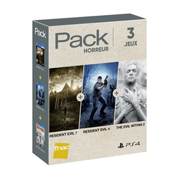 Pack Horreur I Resident Evil 7 + Resident Evil 4 + The Evil Within 2