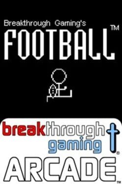 Football: Breakthrough Gaming Arcade Game Cover Artwork