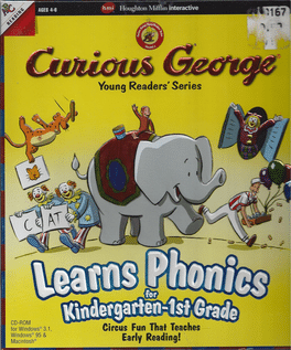 Curious George Learns Phonics Cover