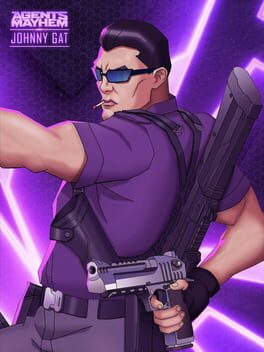 Agents of Mayhem: Johnny Gat Game Cover Artwork