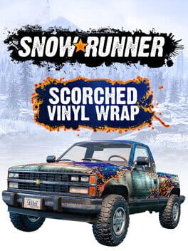 SnowRunner: Scorched Vinyl Wrap Game Cover Artwork