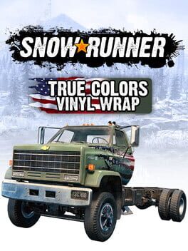 SnowRunner: True Colors Vinyl Wrap Game Cover Artwork