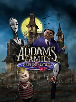 The Addams Family: Mansion Mayhem Game Cover Artwork