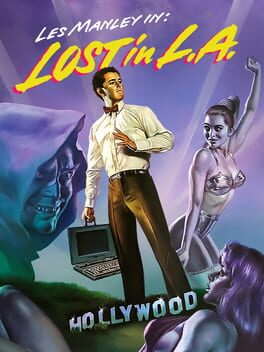 Les Manley in: Lost in L.A. Game Cover Artwork