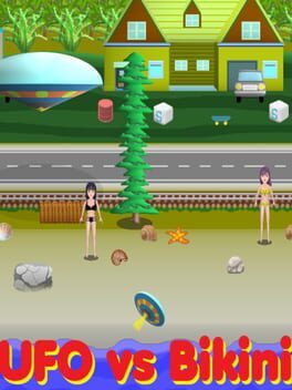 UFO vs Bikini Game Cover Artwork