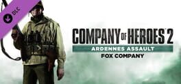 Company of Heroes 2: Ardennes Assault - Fox Company Rangers Game Cover Artwork