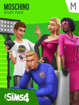 The Sims 4: Moschino Stuff Game Cover Artwork