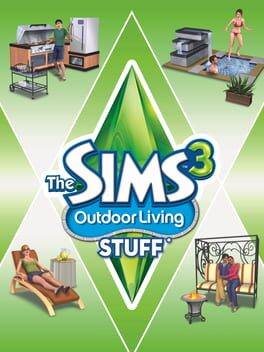 The Sims 3: Outdoor Living Stuff Game Cover Artwork