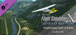 Microsoft Flight Simulator X: Steam Edition - Toposim Western Europe
