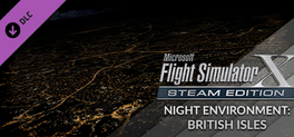 Microsoft Flight Simulator X: Steam Edition - Night Environment: British Isles