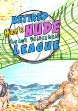 Retired Men's Nude Beach Volleyball League Game Cover Artwork