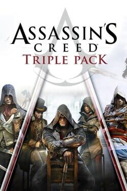 Assassin's Creed Triple Pack: Black Flag, Unity, Syndicate Game Cover Artwork