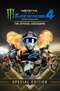 Monster Energy Supercross: The Official Videogame 4 - Special Edition Game Cover Artwork