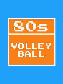 80s Volleyball Game Cover Artwork