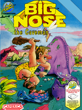 Big Nose the Caveman Cover