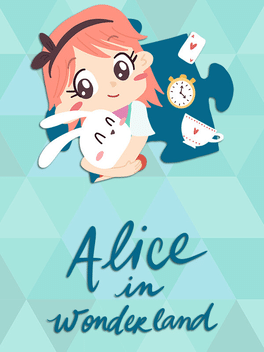 Alice in Wonderland: A Jigsaw Puzzle Tale Cover