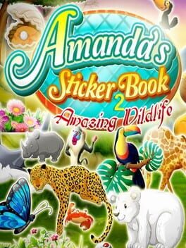 Amanda's Sticker Book 2: Amazing Wldlife Game Cover Artwork