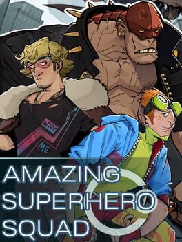 Amazing Superhero Squad Game Cover Artwork